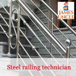 Steel railing technician, supplier Mr. Kazi Kabir in Chandannagar
